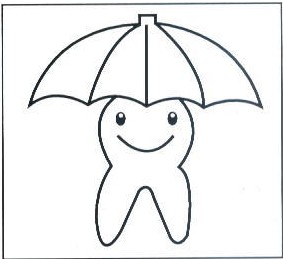 Fig. 1. Sello colocado en productos alimenticios seguros o inofensivos para el diente en Suiza. (TSI: Tooth friendly Sweets International). Muchos países podrían copiar este logo o imitarlo para información de la gente y prevenir caries.